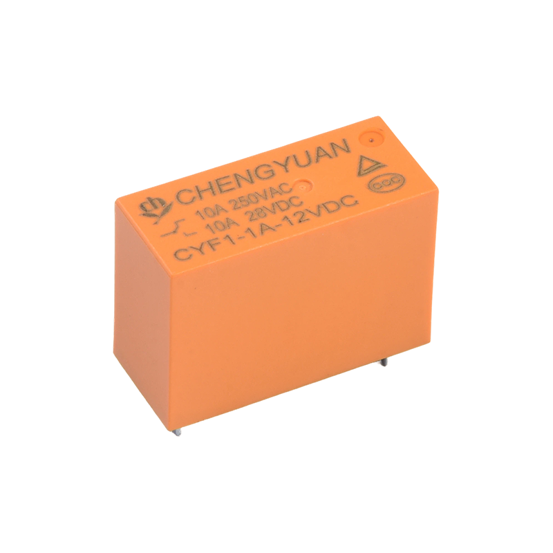 CYF1 relej, SPSP relej, JQX-14F, 10A 250VAC relej, 16A relej, 5PIN PCB relej. PCB 0.54W relej. 14F relej snage
