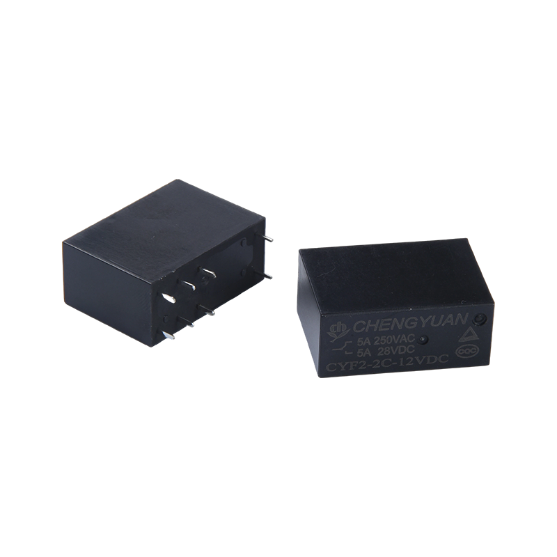 CYF2 relej, DPDT relej, JQX-14F, 5A 250VAC relej, 8A relej, 8PIN PCB 0.54W relej. 14F relej snage