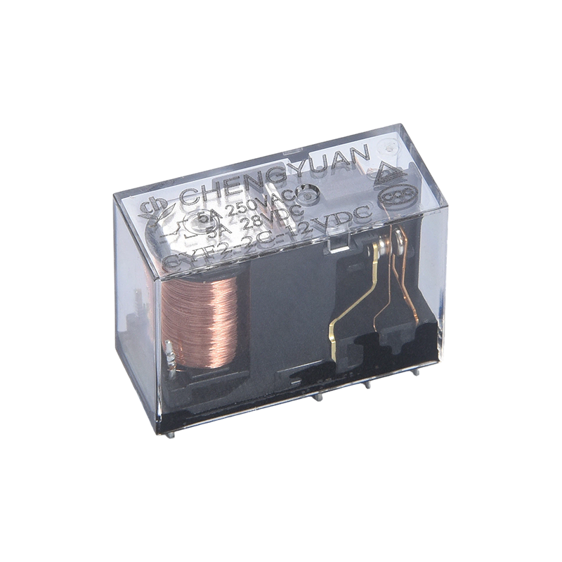 CYF2 relej, DPDT relej, JQX-14F, 5A 250VAC relej, 8A relej, 8PIN PCB 0.54W relej. 14F relej snage