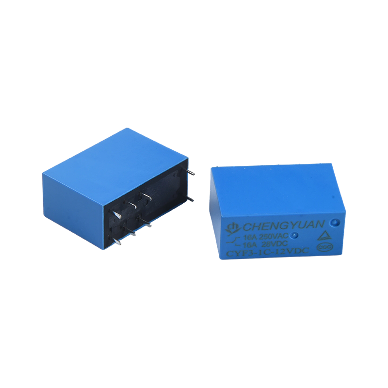 CYF3 relej,SPDT relej,JQX-14F,16A 250VAC relej,8PIN PCB 0.54W relej.14F relej snage