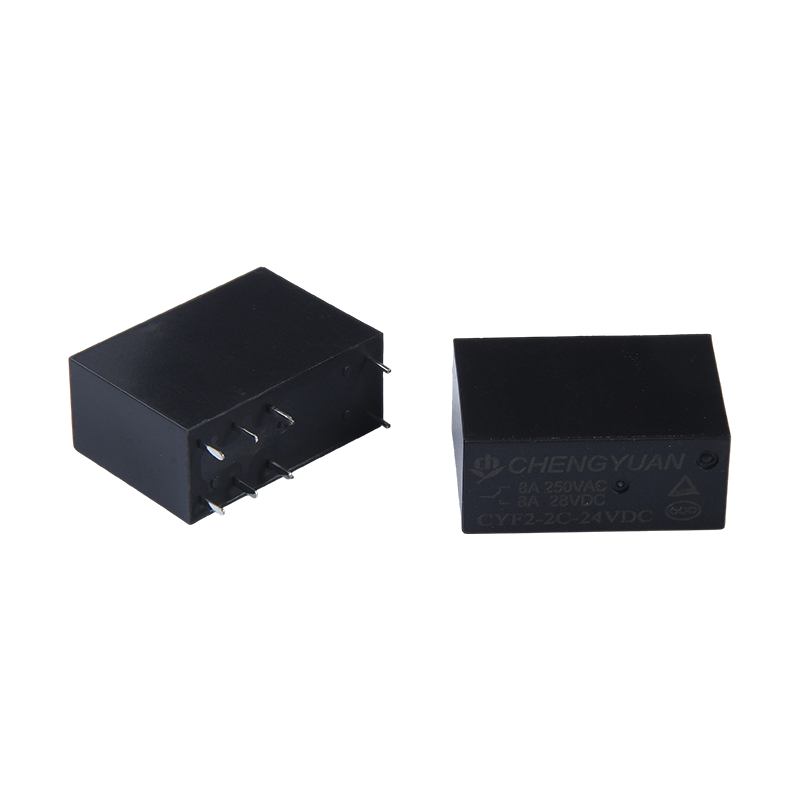 CYF2 relej, DPDT relej, JQX-14F, 5A 250VAC relej, 8A relej, 8PIN PCB 0.54W relej. 14F relej snage