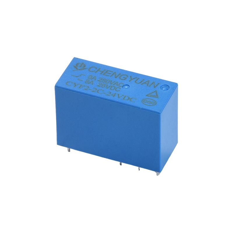 CYF2 relej, DPDT relej, JQX-14F, 5A 250VAC relej, 8A relej, 8PIN PCB 0.54W relej. 14F relej snage