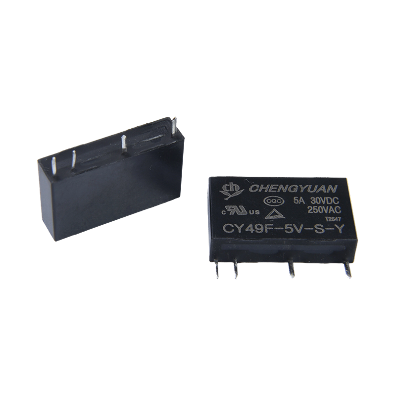 CY49F relej, tanki energetski relej, 49F relej, signalni relej, 4PIN PCB 5A 0,12 W mali relej.
