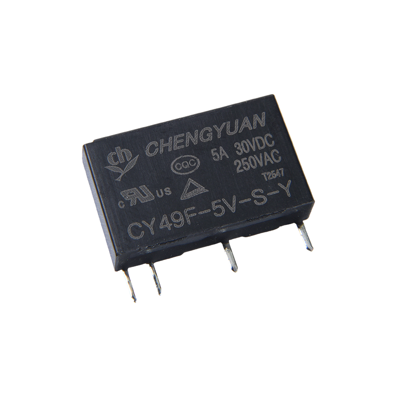 CY49F relej, tanki energetski relej, 49F relej, signalni relej, 4PIN PCB 5A 0,12 W mali relej.