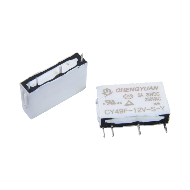 CY49F relej, tanki energetski relej, 49F relej, signalni relej, 4PIN PCB 5A 0,12 W mali relej.
