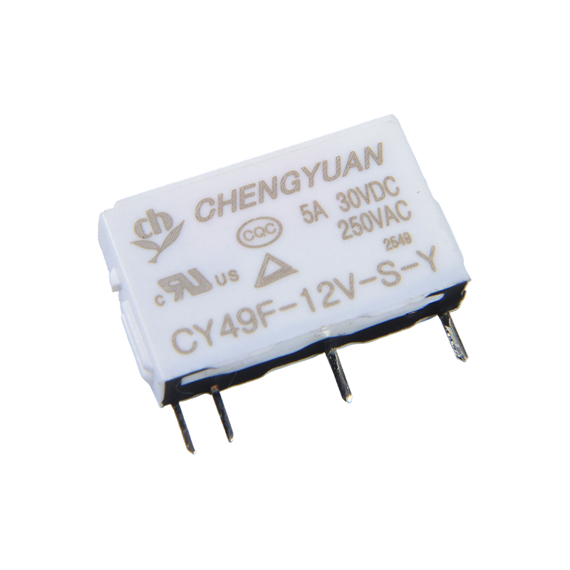 CY49F relej, tanki energetski relej, 49F relej, signalni relej, 4PIN PCB 5A 0,12 W mali relej.