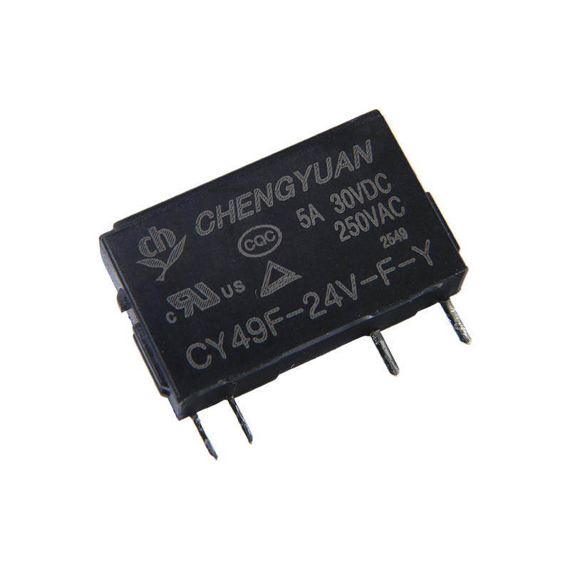 CY49F relej, tanki energetski relej, 49F relej, signalni relej, 4PIN PCB 5A 0,12 W mali relej.