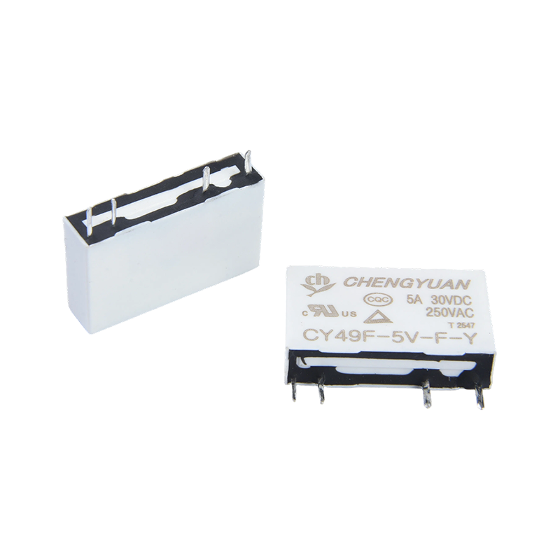 CY49F relej, tanki energetski relej, 49F relej, signalni relej, 4PIN PCB 5A 0,12 W mali relej.
