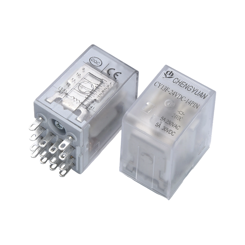CY13F relej, energetski relej 4PDT, JQX-13F, industrijski energetski relej, 4PDT/4Z, MY4 LY4.14PIN